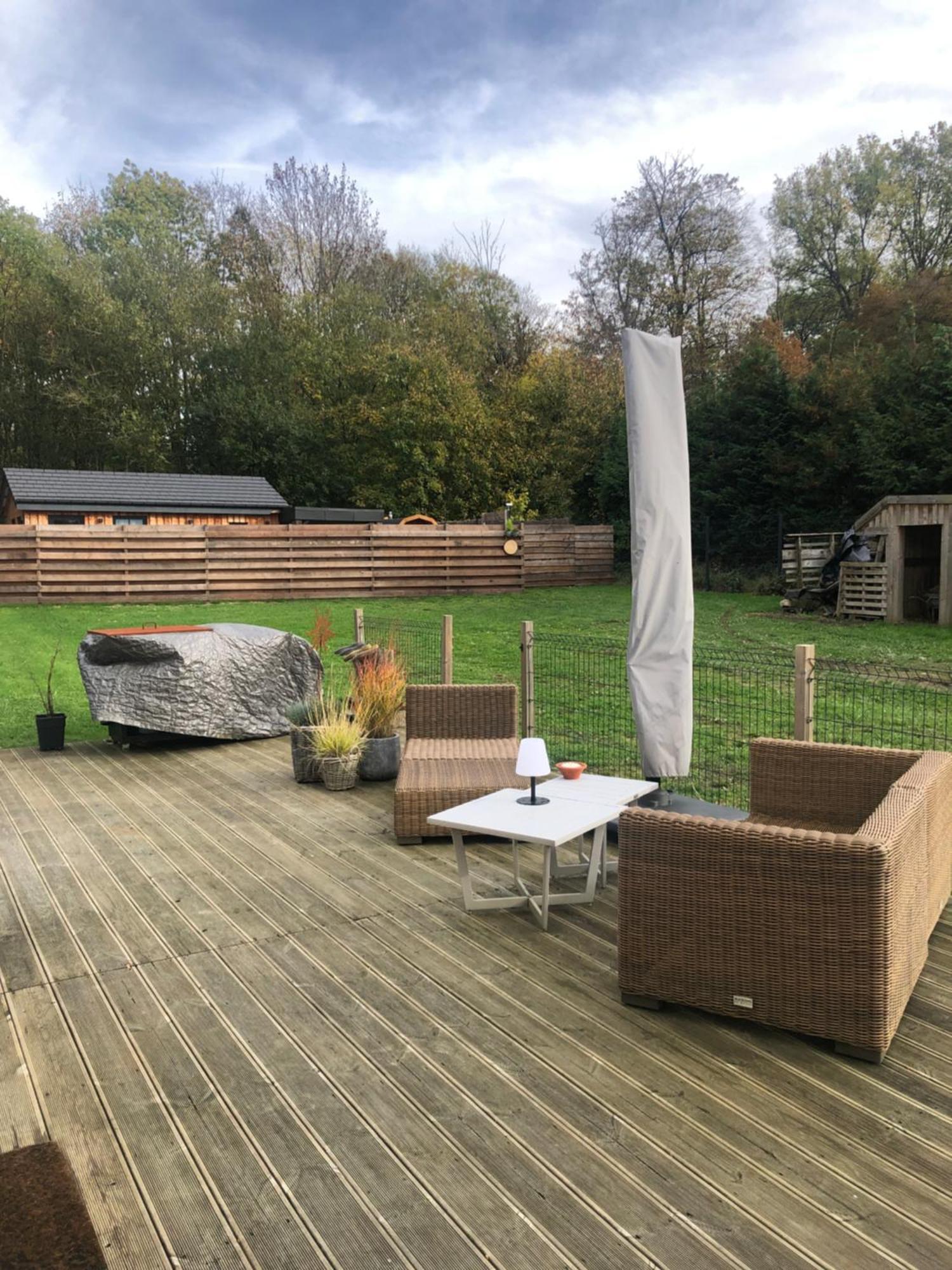 A L'Oree Du Bois "Maison De Vacances" Spa Exteriör bild